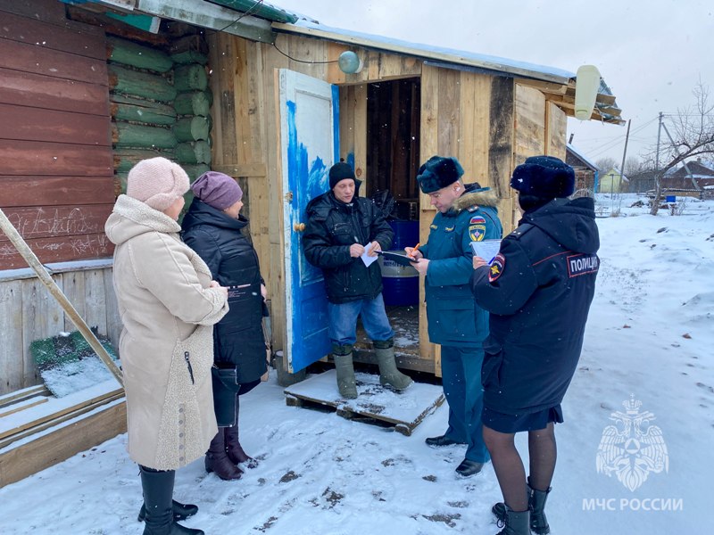 В г. Пучеж проведены совместные  профилактические мероприятия в жилом секторе!.