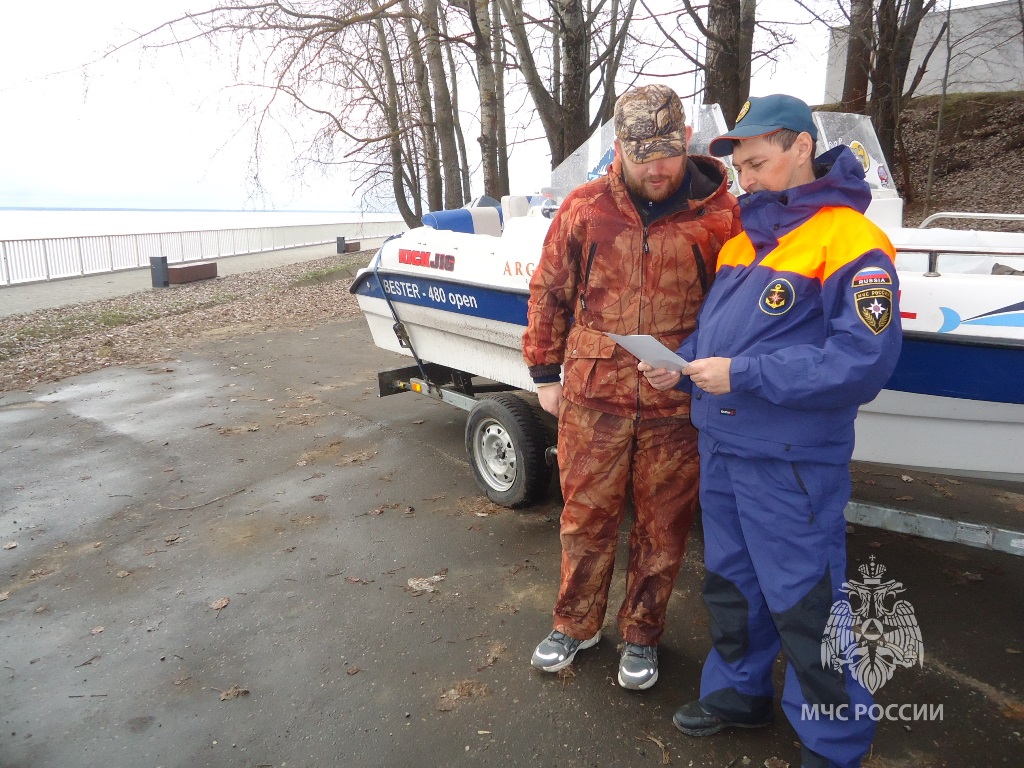 Профилактические мероприятия на акватории рек Волга, Сеготь и Ячменка.