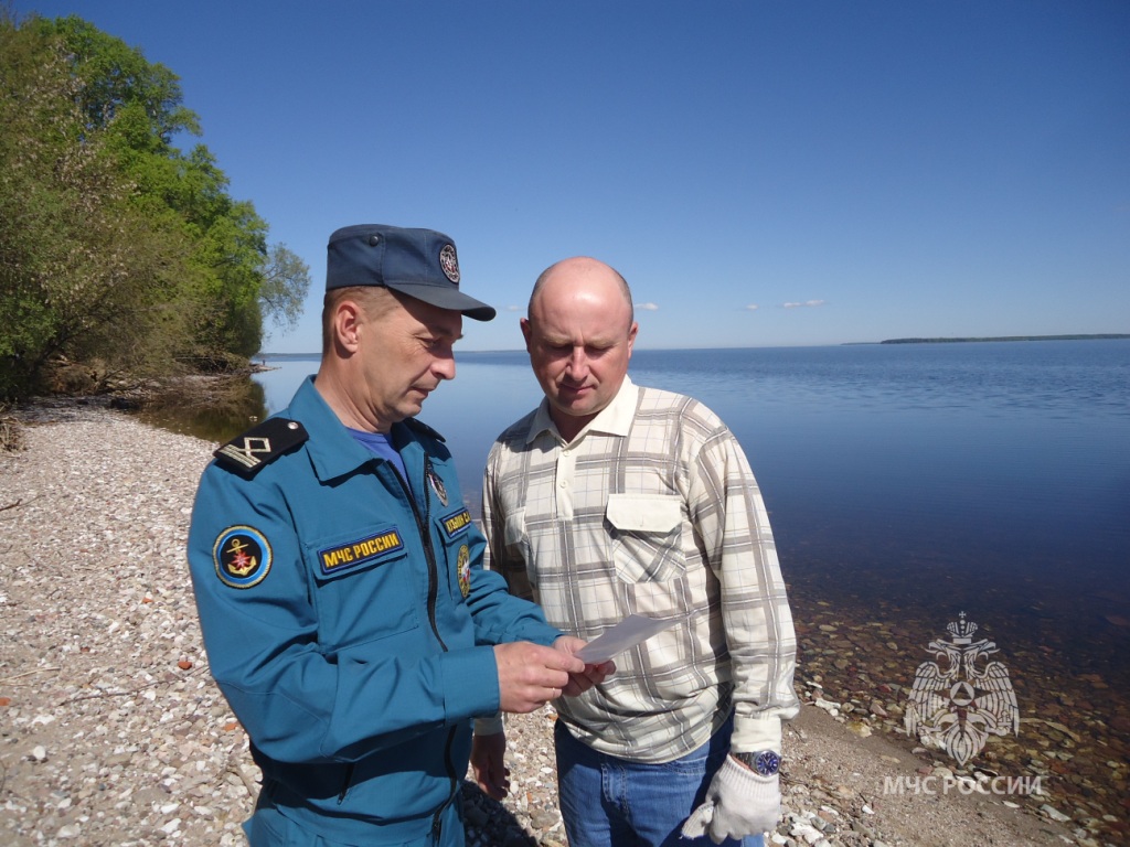 Профилактические мероприятия на акватории рек Волга, Сеготь и Ячменка.